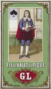 Label for Jack of Spades thread by French School