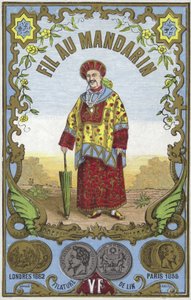 Label for Mandarin
