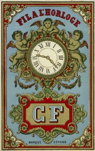 Label for clock thread