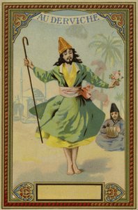 Label for the thread of the Dervish by French School