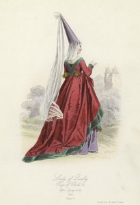 Lady of Quality, Reign of Charles VII of France by French School