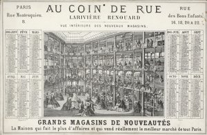Lariviere Renouard Department Store, Paris by French School