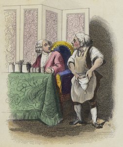 The Cobbler and the Financier by French School