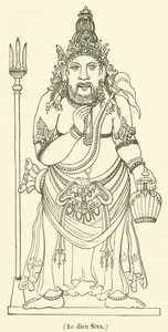 The God Shiva by French School