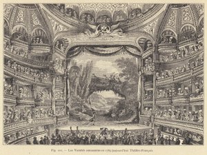 The Amusing Varieties in 1789, Today Theatre-Francais by French School