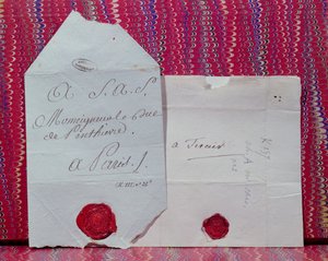 Royal Orders to Exile or to Imprison by French School