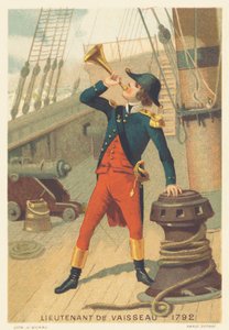 Lieutenant of a ship in 1792