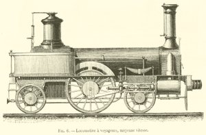 Passenger Locomotive, Medium Speed by French School