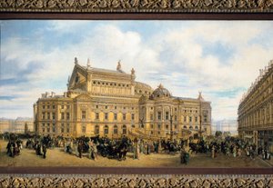 The Opera of Paris constructed by Charles Garnier