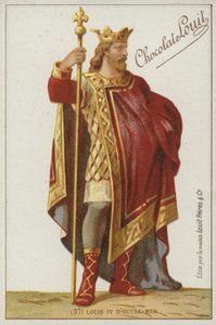 Louis IV of Outremer by French School