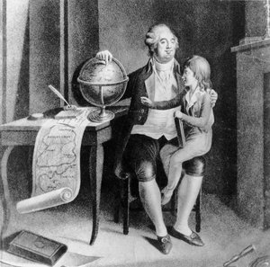 Louis XVI Teaching Geography to the Dauphin