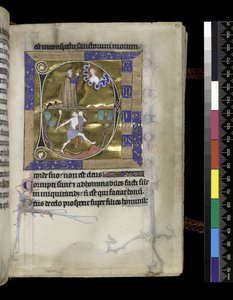 David Prays to God by French School