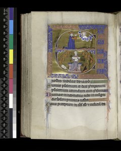 David Prays to God by French School