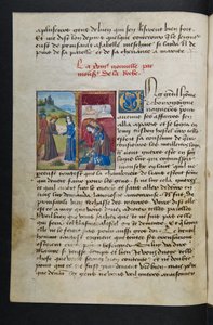 MS Hunter 252 038v Page from Cent Nouvelles Nouvelles, c.1461-62