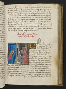 Page from Cent Nouvelles Nouvelles, c.1461-62