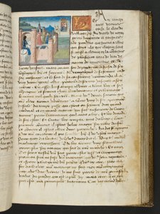 Page from Cent Nouvelles Nouvelles, c.1461-62