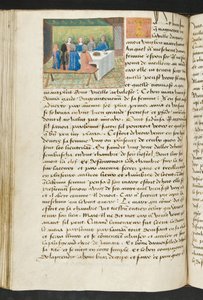 Page from Cent Nouvelles Nouvelles, c.1461-62