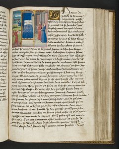 Page from Cent Nouvelles Nouvelles, c.1461-62