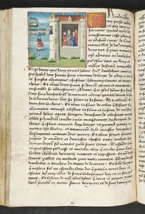 Page from Cent Nouvelles Nouvelles, c.1461-62