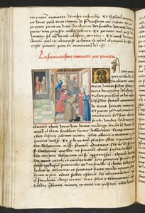 Page from Cent Nouvelles Nouvelles, c.1461-62