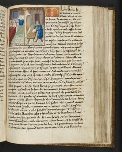 Page from Cent Nouvelles Nouvelles, c.1461-62