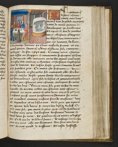 Page from Cent Nouvelles Nouvelles, c.1461-62