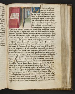 Page from Cent Nouvelles Nouvelles, c.1461-62