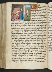 Page from Cent Nouvelles Nouvelles, c.1461-62