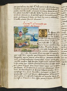 Page from Cent Nouvelles Nouvelles, c.1461-62