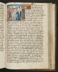 Page from Cent Nouvelles Nouvelles, c.1461-62