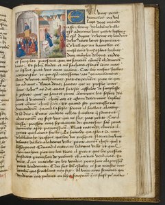 Page from Cent Nouvelles Nouvelles, c.1461-62