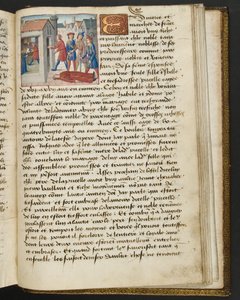 Page from Cent Nouvelles Nouvelles, c.1461-62