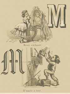 Enchanting Mirror / Mr. Touche a Everything by French School