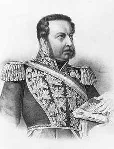 Manuel Bulnes (lithograph)
