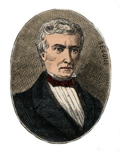Marc Seguin (1786-1875) architect and engineer - Engraving in 