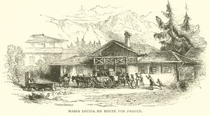 Maria Louisa en route for France by French School