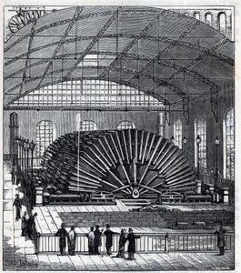Marly hydraulic machine, built by engineer Xavier Dufrayer