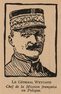 Maxime Weygand, French General and Member of the Interallied Mission Sent to Support the Second Polish Republic During the Polish-Soviet War in 1920