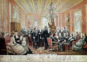 Meeting in the Salon Litteraire de la Maison Hugo, Paris