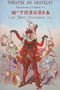 Mephistopheles Dangling Men and Women in Chains by French School