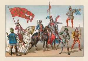 Middle Ages Costume by French School