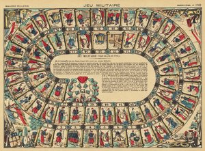 Military board game by French School