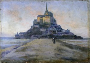 Mont Saint-Michel and the passage