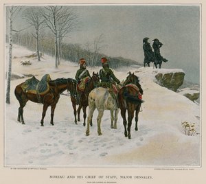 Moreau and His Chief of State by French School
