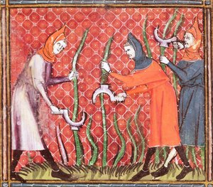 Cutting Trees, from Ovide Moralise by Chretien Legouais