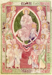 Christ with the Twelve Minor Prophets, from Explanatio in Prophetas et Ecclesiasten by St. Jerome