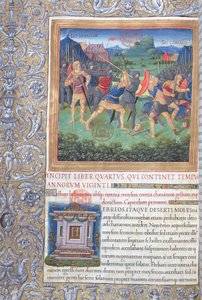 Illustration from Book IV, Chapter 1 of the Antiquities of the Jews by Flavius Josephus by French School
