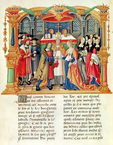 Marriage of Maria of Burgundy and Maximilian I, Emperor of Austria, from the Memoirs of Philippe of Commines (1445-1509)