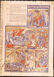The Story of David, from the Souvigny Bible