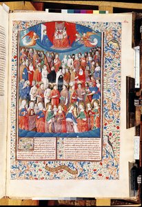 Paradise, from De Civitate Dei by St. Augustine of Hippo (354-430)